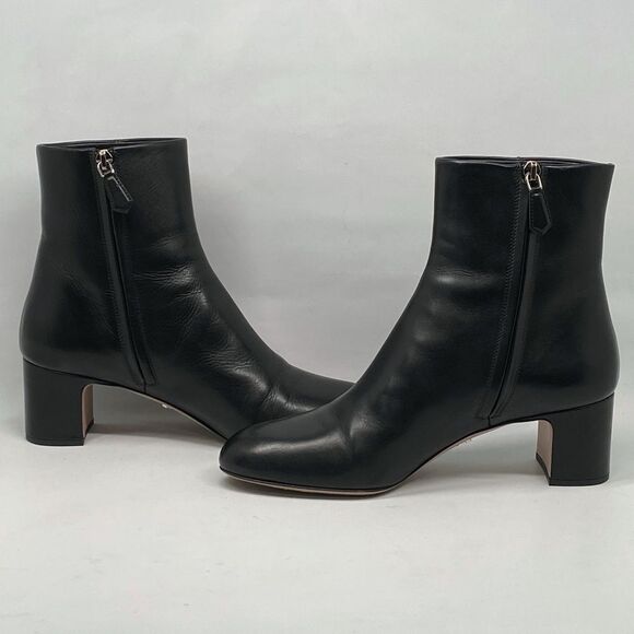 Prada Leather Zip Ankle-Booties - Picture 10 of 14